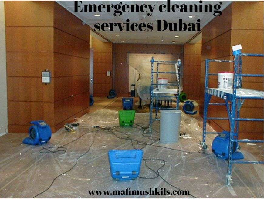 Emergency cleaning services Dubai